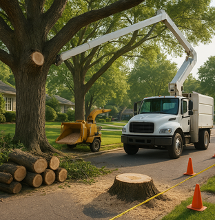 political landscape tree management